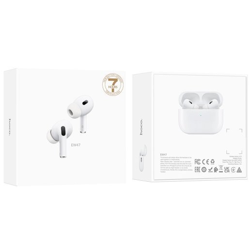 Бездротові навушники HOCO EW47, білий