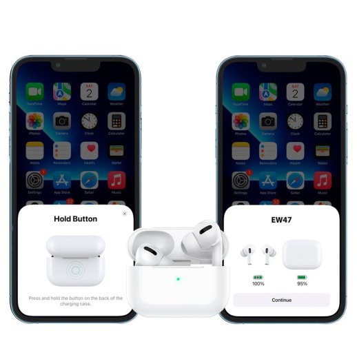 Бездротові навушники HOCO EW47, білий