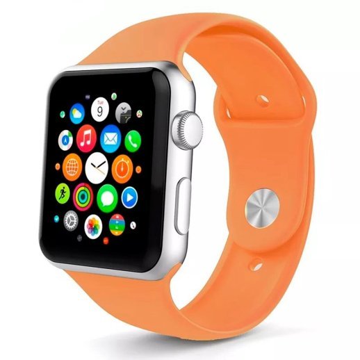 Ремінець силіконовий для Apple Watch 38мм | 40мм | 41мм SMALL SIZE