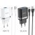 СЗУ HOCO N1 (1USB/2.4A) + USB - Type-C (12pc) (белый)