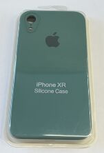 Чохол Silicone Case Copy Apple iPhone Xr Square Pine Green, 13