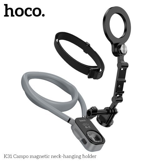 Магнітний тримач на шию HOCO K31 Campo для телефону та екшн-камер