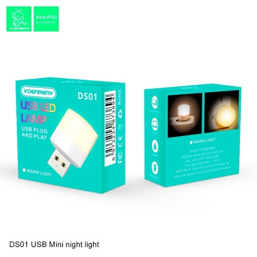 DENMEN DS01 USB LED LAMP БІЛЕ СВІТЛО