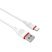USB кабель BOROFONE BX17 USB - Type-C білий