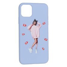 Силіконовий чохол Case Art для Apple iPhone 11 Pro Max Purple