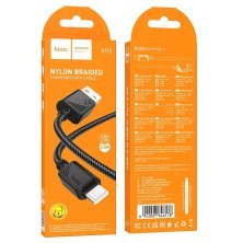 USB кабель HOCO X113 USB - Type-C, 1 метр, чорний
