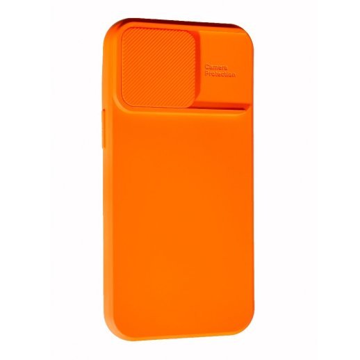 Силіконовий чохол Case Camera для Apple iPhone 13/14 Orange