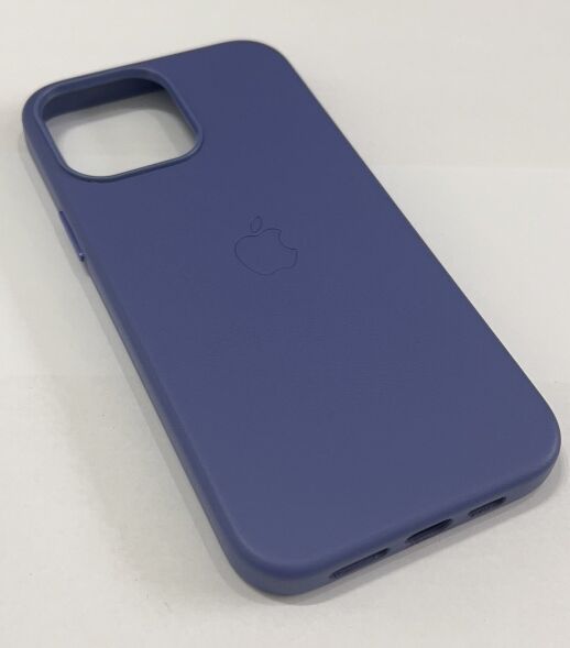 Чохол Leather Case Apple Iphone 13 ProMax MagSafe Wisteria