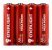 Батарейка AA лужна Enerlight Mega Power LR6 1.5V, 4 штуки RED