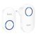 Бездротовий дверний дзвінок HOCO HI25 Low-Power Wireless Doorbell Set (до 20 м), білий