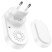 Бездротовий дверний дзвінок HOCO HI25 Low-Power Wireless Doorbell Set (до 20 м), білий