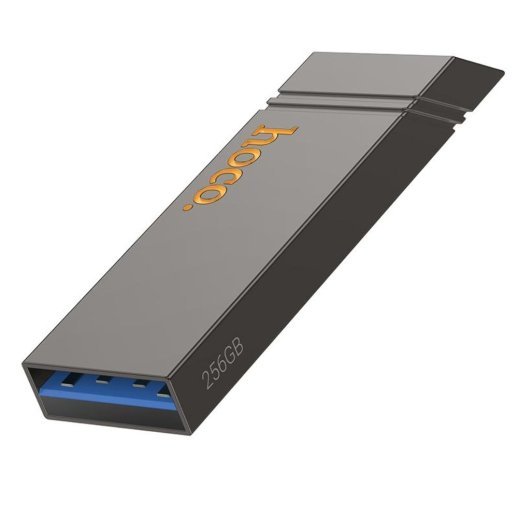 Флеш-память HOCO UD13 (USB3.2/256Gb) (серый)