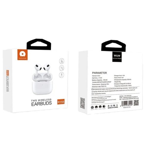Бездротові навушники WUW R155 TWS Wireless earbuds (40)