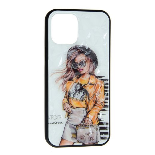 Накладка Prisma Ladies New для Apple iPhone 12 Pro Max Girl Yellow