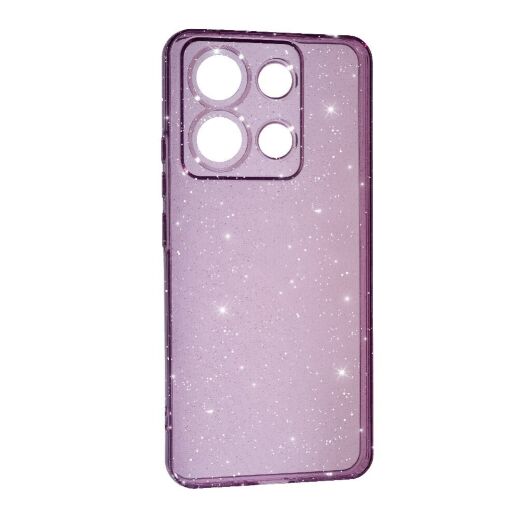 Силікон Clear Shine для Xiaomi Redmi Note 13 Pro (4G) /Poco M6 Pro (4G) Violet