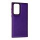 Накладка Leather Case для Samsung S22 Ultra Violet