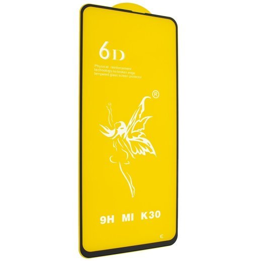 Захисне скло 6D PREMIUM XIAOMI POCO X3 2021 ЧОРНИЙ