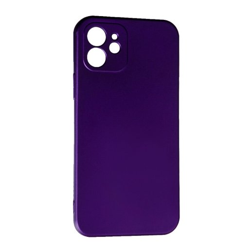 Силікон Case SMTT (AA) для Apple iPhone 12 Violet