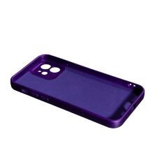 Силікон Case SMTT (AA) для Apple iPhone 12 Violet