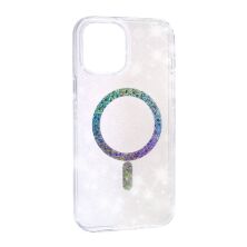 Накладка Magsafe Shiny для Apple iPhone 12 Pro Max Transparent