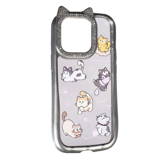 Силікон Cute Case для Apple iPhone 15 Pro Sweet Cat