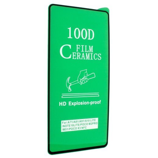 CERAMICS FILM ANTI-SHOCK XIAOMI POCOPHONE M3 PRO | REDMI 10 ЧОРНИЙ