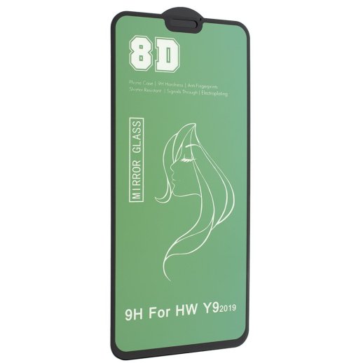 Захисне скло 8D MIRROR HUAWEI Y9 2019 | HONOR 8S