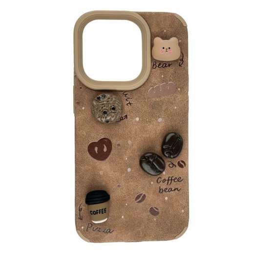 Накладка Coffee для Apple iPhone 15 Pro Brown