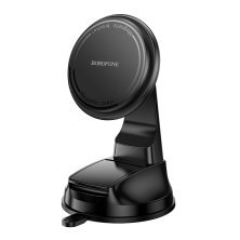 Магнітний автомобільний тримач BOROFONE BH136 Parker ring (на центральну консоль)