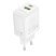 Мережевий зарядний пристрій BOROFONE BN27 TYPE-C PD 20W / USB QC3.0, білий