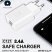 Мережевий зарядний пристрій WUW C121 2 USB PORTS 2.4A