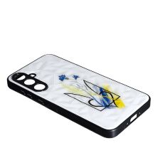 Накладка Prisma UA для Samsung A35 Ukraine with flowers