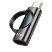 Перехідник HOCO LCD UA32A 60W OTG Type-C (папа) - Lightning (мама), чорний