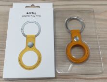 Airtag Leather Brown