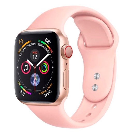 Ремінець силіконовий для Apple Watch 42мм | 44мм | 45мм | 49мм LARGE SIZE