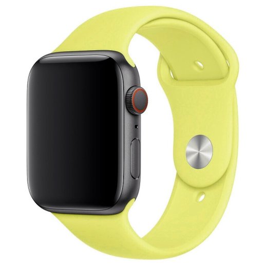Ремінець силіконовий для Apple Watch 42мм | 44мм | 45мм | 49мм LARGE SIZE
