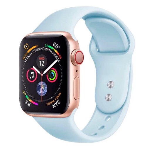Ремінець силіконовий для Apple Watch 42мм | 44мм | 45мм | 49мм LARGE SIZE