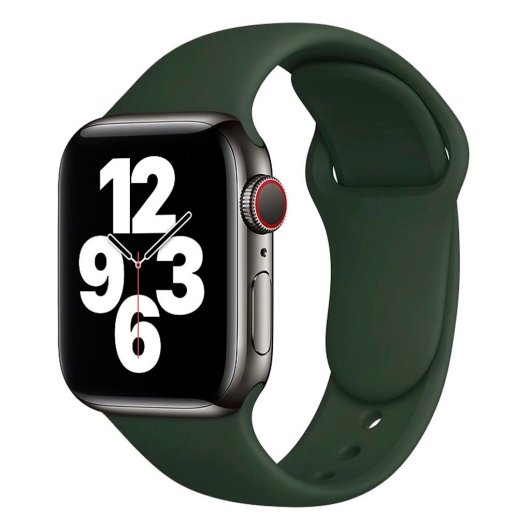 Ремінець силіконовий для Apple Watch 42мм | 44мм | 45мм | 49мм LARGE SIZE