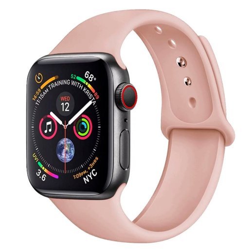 Ремінець силіконовий для Apple Watch 42мм | 44мм | 45мм | 49мм LARGE SIZE