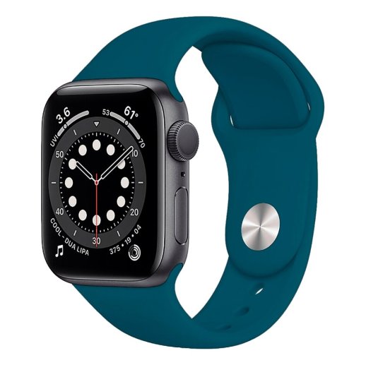 Ремінець силіконовий для Apple Watch 42мм | 44мм | 45мм | 49мм LARGE SIZE