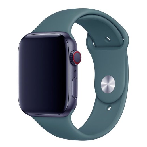 Ремінець силіконовий для Apple Watch 42мм | 44мм | 45мм | 49мм LARGE SIZE