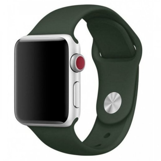 Ремінець силіконовий для Apple Watch 42мм | 44мм | 45мм | 49мм LARGE SIZE