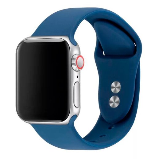 Ремінець силіконовий для Apple Watch 42мм | 44мм | 45мм | 49мм LARGE SIZE