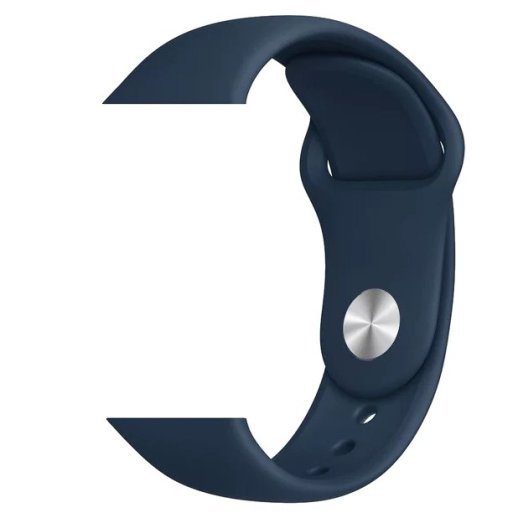 Ремінець силіконовий для Apple Watch 42мм | 44мм | 45мм | 49мм LARGE SIZE