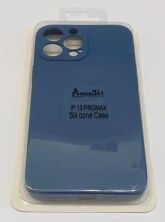 Avantis Full Silicone Case Apple Iphone 13 Pro Max Dark Blue