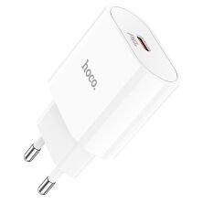 Мережевий зарядний пристрій HOCO C94A TYPE-C PD 20W, білий