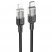 USB-C кабель HOCO U129 Type-C - Lightning тканина 1,20м ЧОРНИЙ