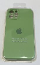 Чохол Silicone Case Copy Apple iPhone 12 Pro Square Mint, 16