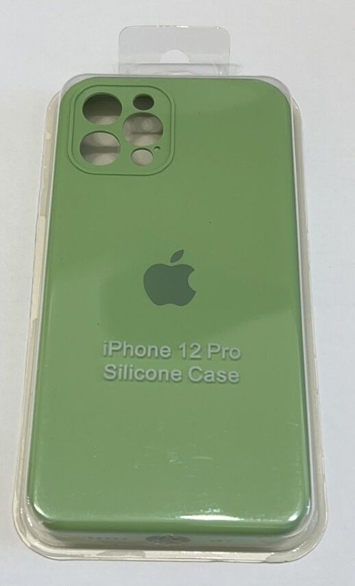 Чохол Silicone Case Copy Apple iPhone 12 Pro Square Mint, 16