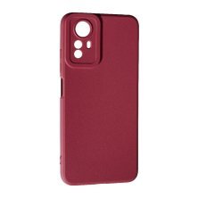 Силіконовий чохол SMTT для Xiaomi Redmi Note 12 S (4G) Bordo